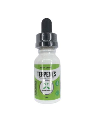 GREEN ROADS sour diesel terpenes - 100mg GREEN ROADS sour diesel terpenes - 100mg
