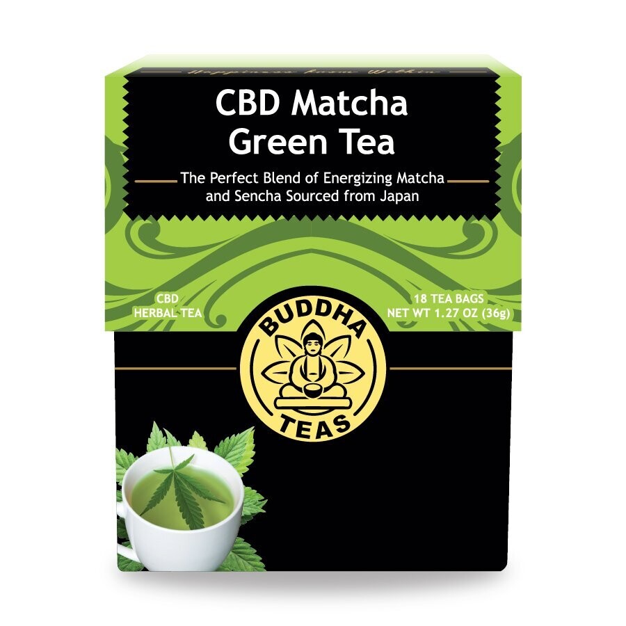 Buddha Tea CBD Matcha Tea