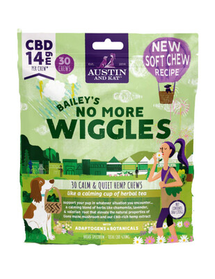 Austin & Kat 14mg No More Wiggles Biscuits Austin & Kat 14mg No More Wiggles Biscuits