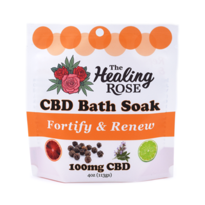 Healing Rose 100mg Mini Fortify Bath Soak
