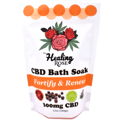 Healing Rose 300mg Fortify & Renew Bath Soak