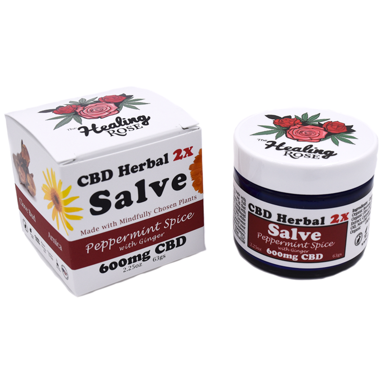Healing Rose 600mg Peppermint Spice Salve Healing Rose 600mg Peppermint Spice Salve