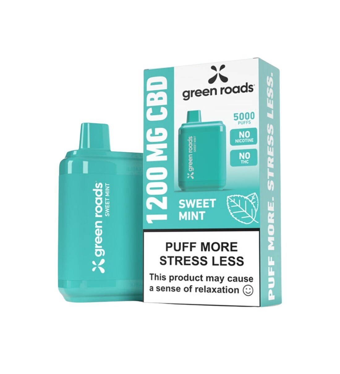 Green Roads 1200mg Sweet Mint Vape