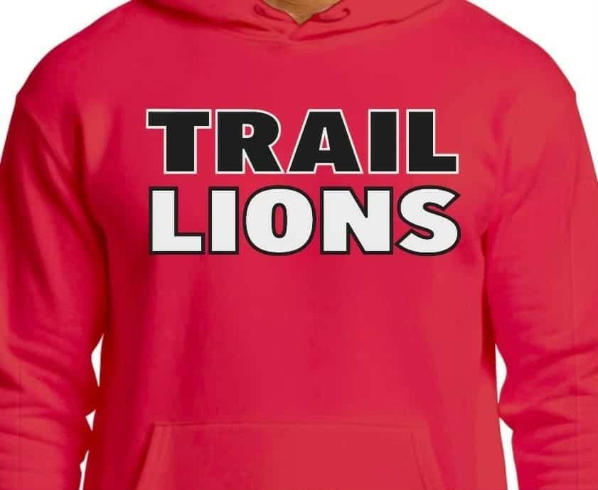 Trail Lions Hoodie Red