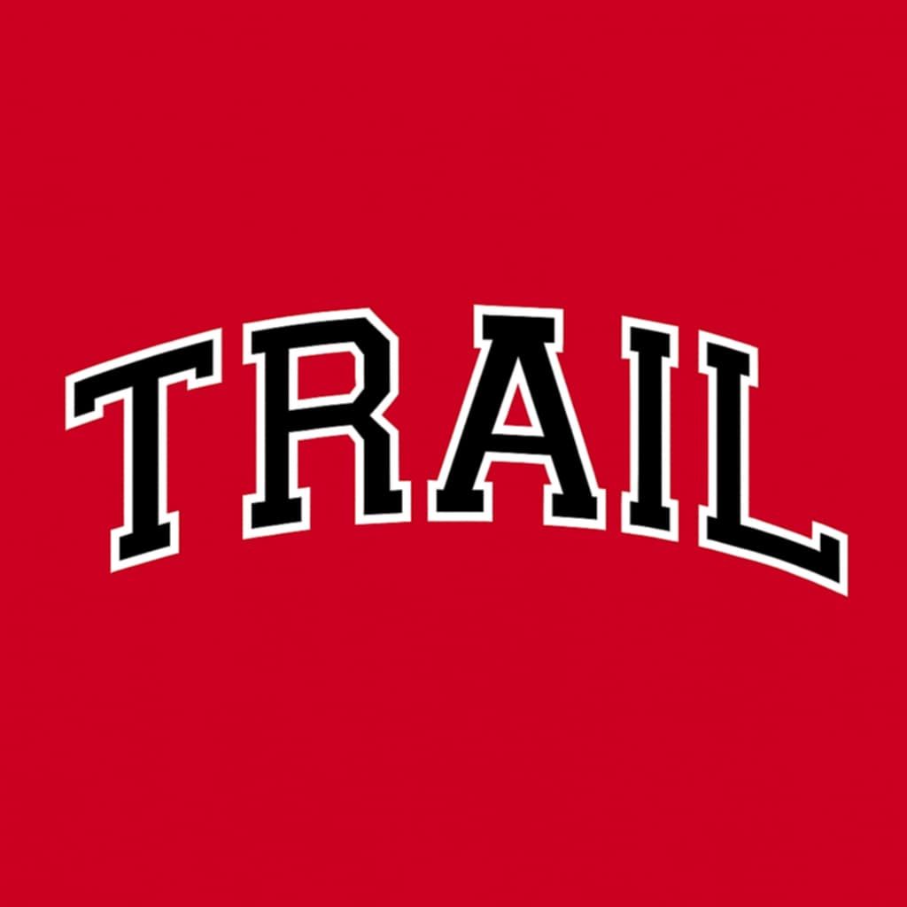 TRAIL Red Long Sleeve T-Shirt