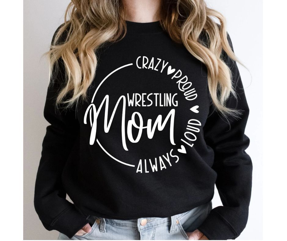 Wrestling Mom Crewneck