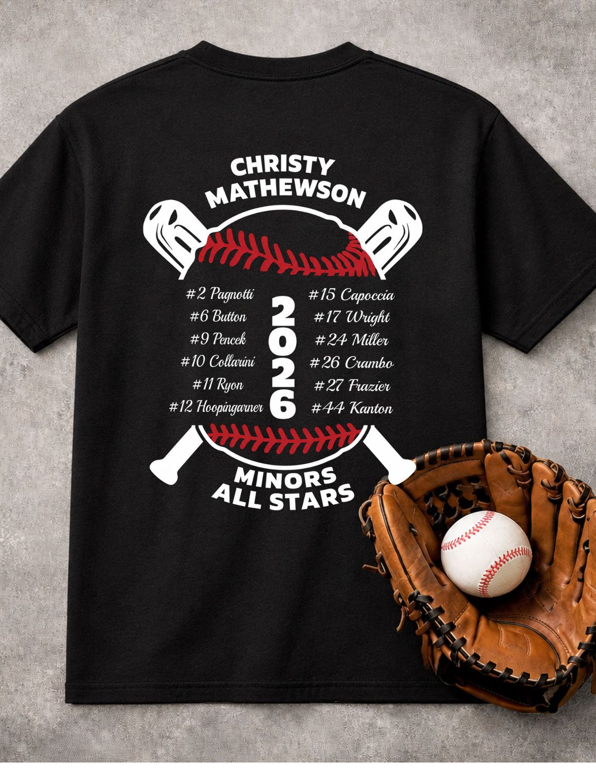 CM Minors All Stars Shirt