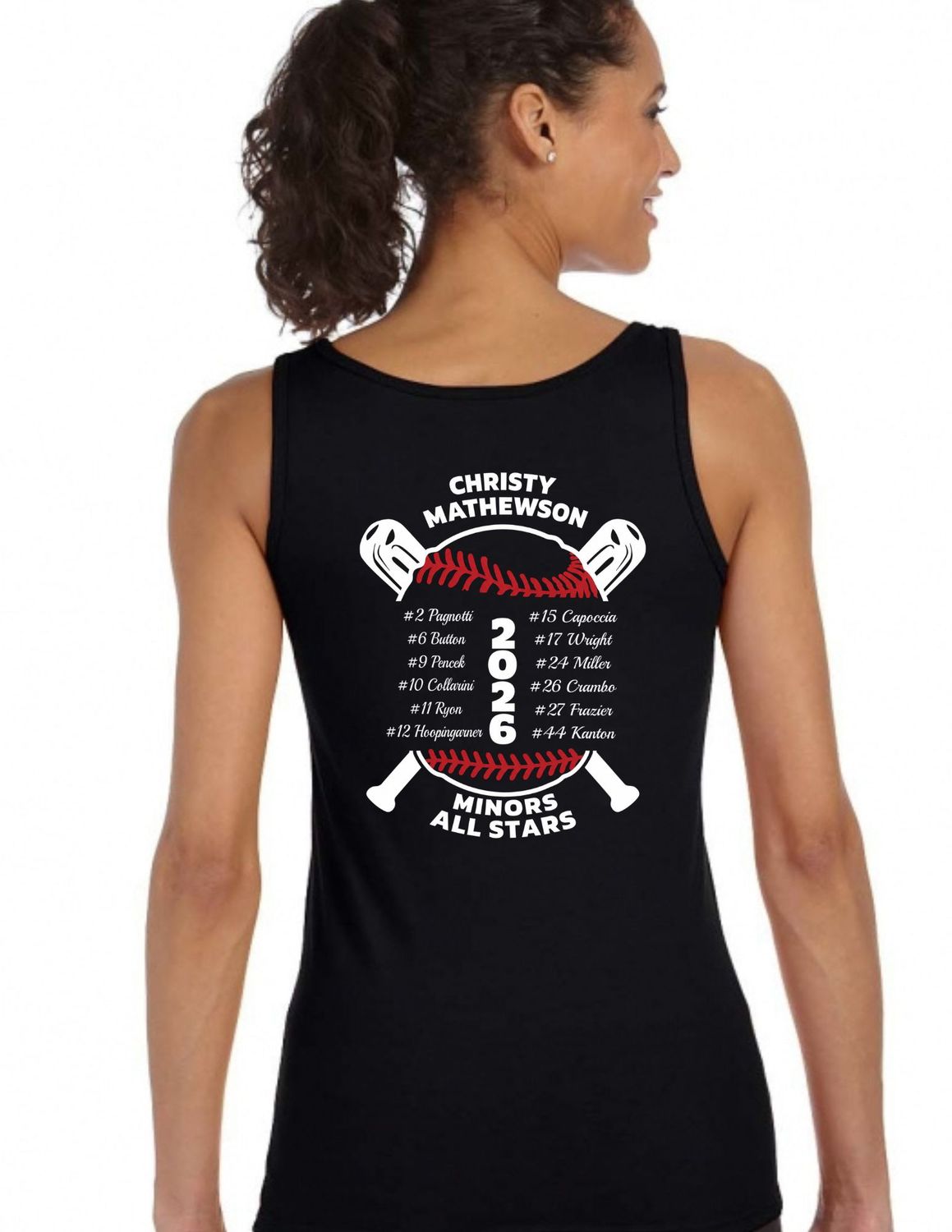 CM Minors All Stars Women's Fitted Tank