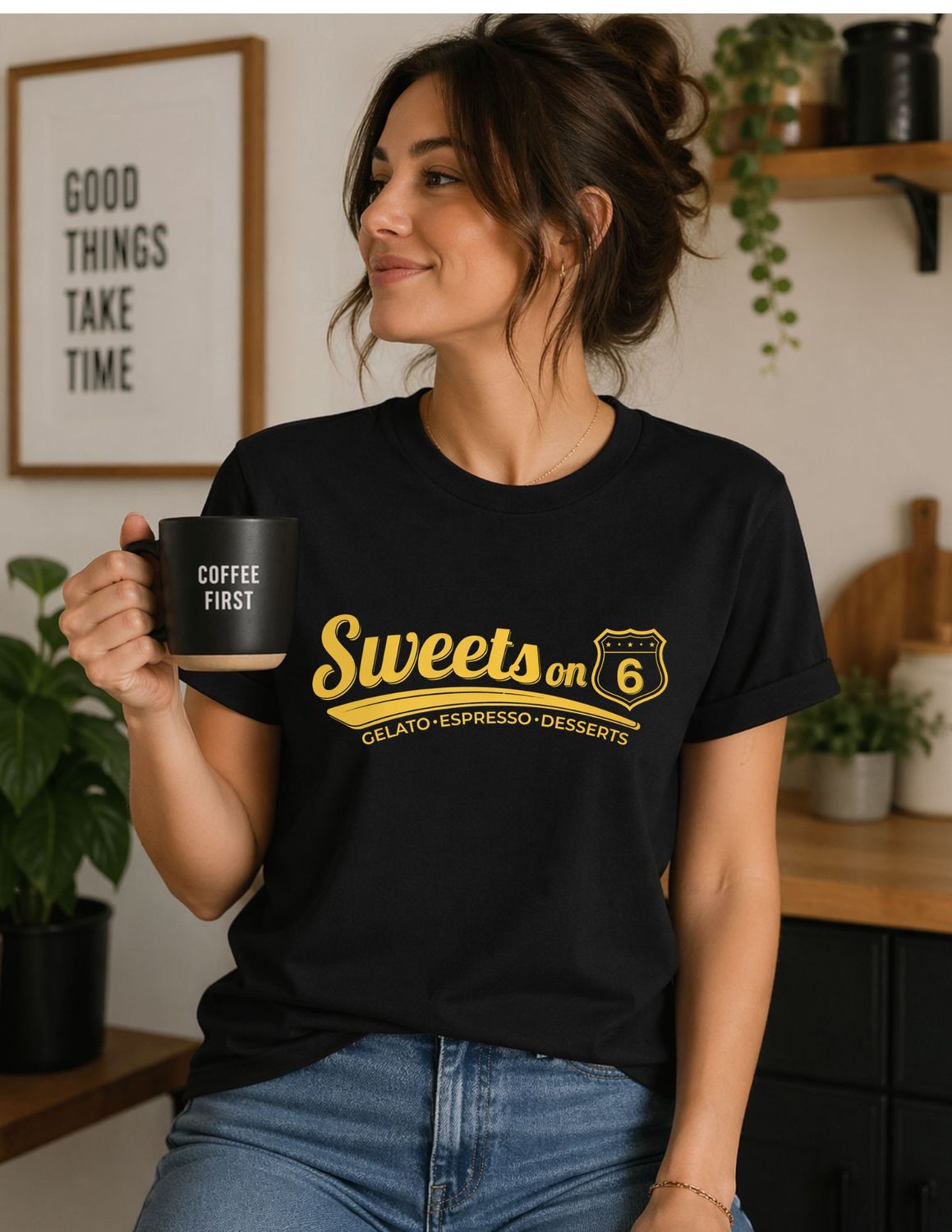 Sweets on 6 Staff Shirts