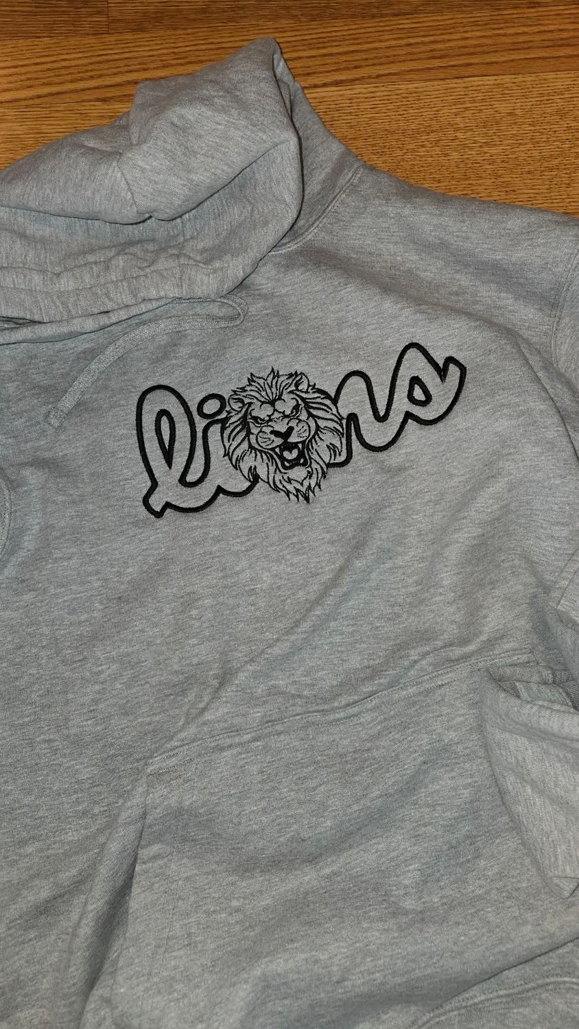 Embroidered LIONS Crewneck