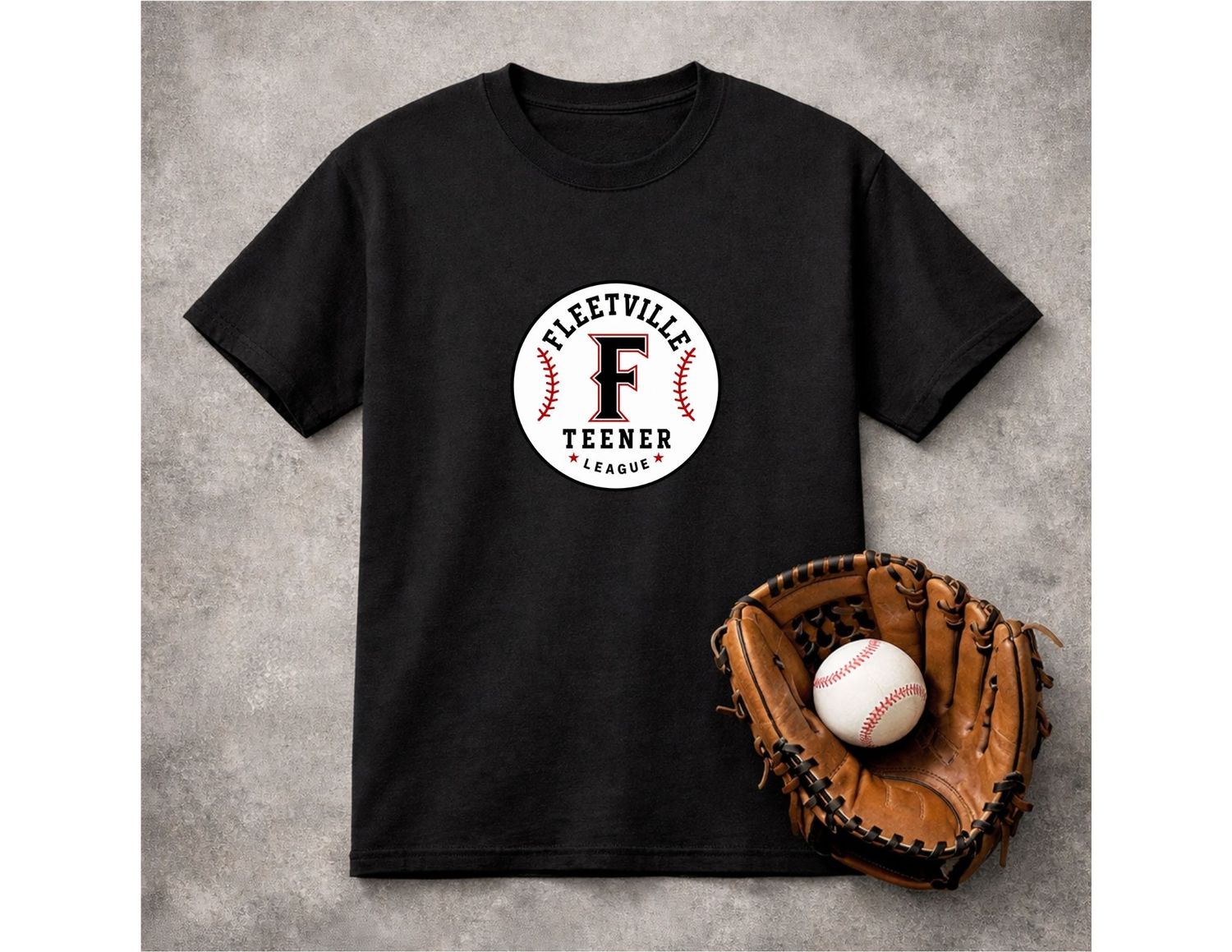 Fleetville Teener Shirts Large Graphic