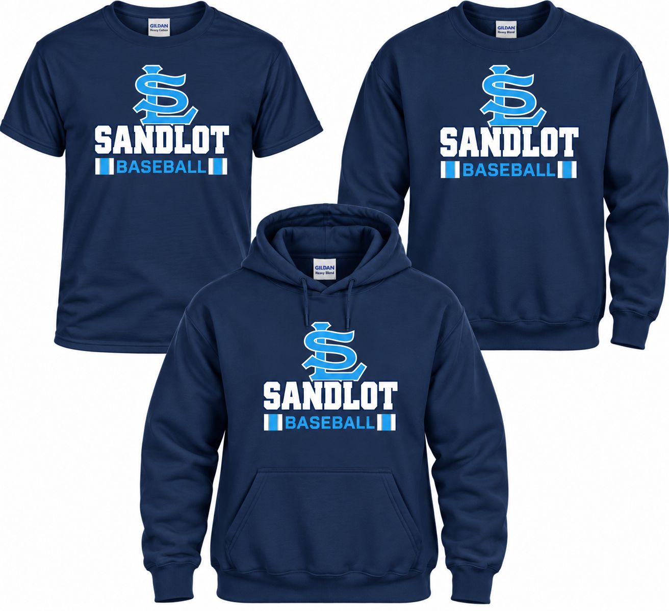 Sandlot Baseball with Blocks