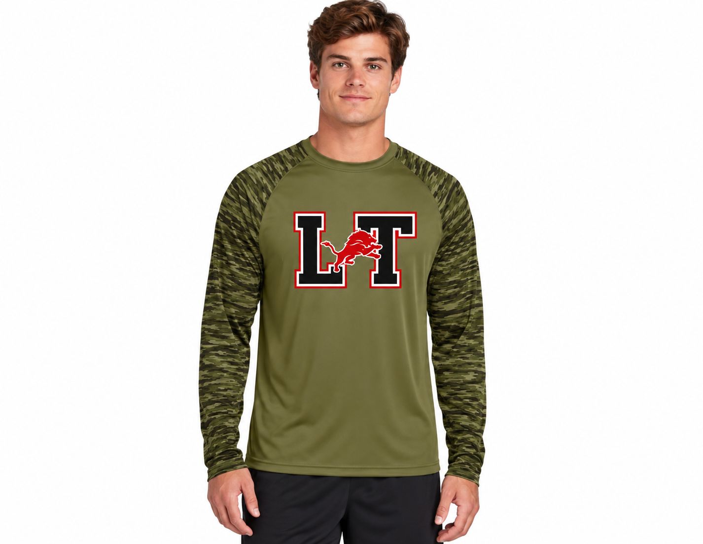 Camo Performance Long Sleeve T