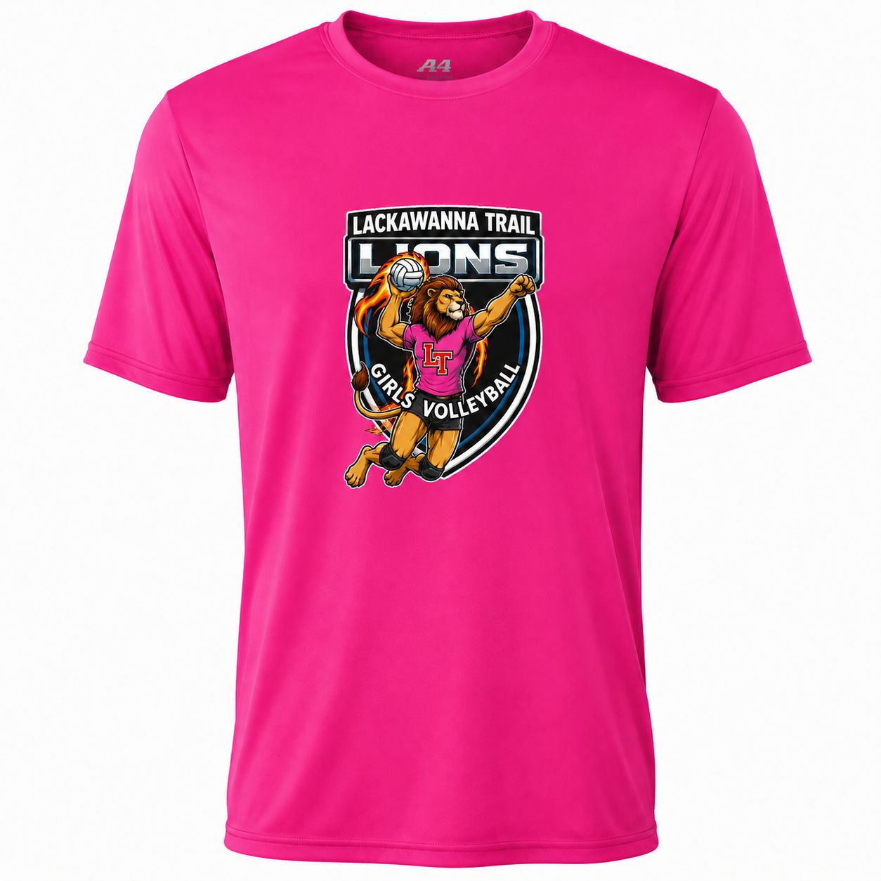 Volleyball Pink shirt