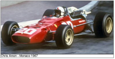 Chris Amon 1967 Ferrari