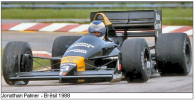 Jonathan Palmer 1988 Tyrrell