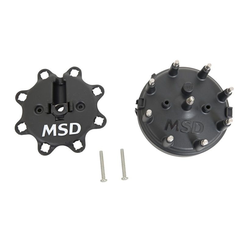 DIST CAP FORD/MSD, PRO-BILLET, V8,