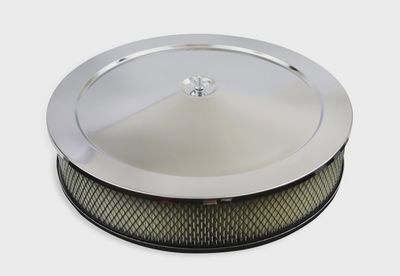 COMPETITION AIR CLEANER - CHROME 14"