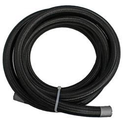BLACK NYLON RACE HOSE -12 AN 10 FT.