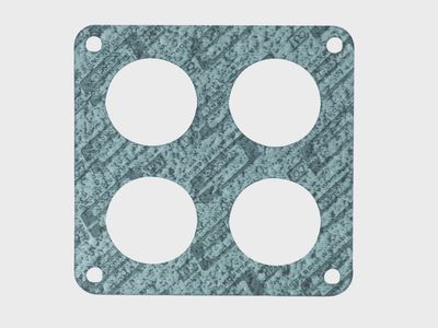 CARB BASE GASKET - 4 HOLE 2" BORE