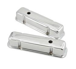 CHROME TALL-STYLE VALVE COVERS P0NTIAC