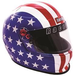 RACE PRO20 FULL FACE HELMET MED FLAG