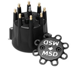 DISTRIBUTOR CAP, MALE/HEI-STYLE, BLK GM