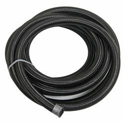 BRAIDED NYLON, BLACK, -12 AN, 20 FOOT