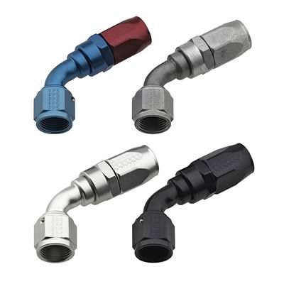 #10 X 60 POWER FLOW HOSE END - BLACK