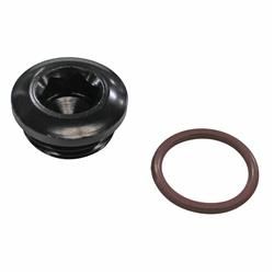 #12 (1 1/16-12) SOCKET HEX PORT PLUG, BL