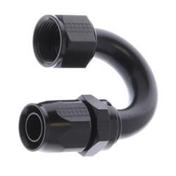 #12 X 180 PRO-FLOW HOSE END, BLACK