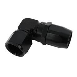 #12 X 90 LOW PROFILE FORGED HOSE END BL