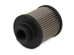 FILTER, S.S. MESH, 12AN FEMALE PORT, BLK