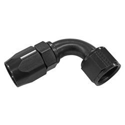 #12 X 90 POWER FLOW HOSE END BLACK