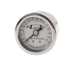 FUEL PRESSURE GAUGE - 0-15 PSI LIQUID