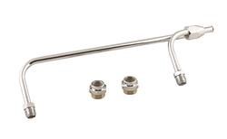 FUEL LINE 3/8 INCH DUAL INLET - CHROME