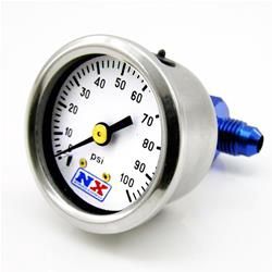 FUEL PRESSURE GAUGE (0-100 PSI W/MANIFOL