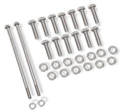 OIL PAN BOLT SET - GM LS - SS