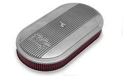 OVAL AIR CLEANER 2.5 X 17 X 9 INCH RED