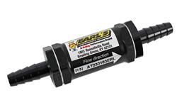 5/16 - 3/8 BARB FUEL FILTER BLACK