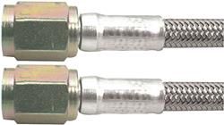 Braided Stainless Steel, 30 in. Length, -3 AN