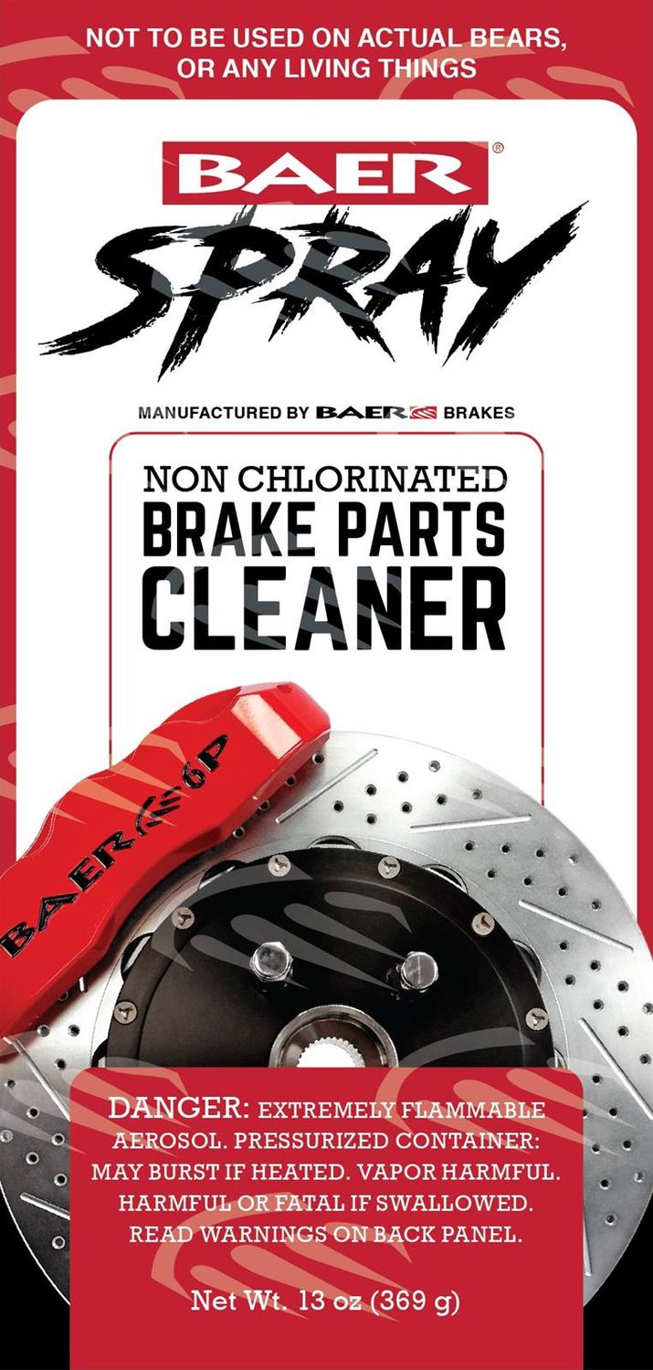 Baer Spray Brake Cleaner Non-Chlor