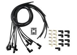 Spark Plug Wire Set - Universal - 90 Deg Black Ceramic Boots
