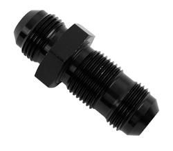 #10 STRAIGHT BULKHEAD BLACK