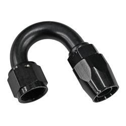 #10 X 180 POWER FLOW HOSE END BLACK