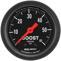 Z-SERIES, BOOST PRESSURE, 0-60 PSI