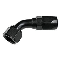 #12 X 60 POWER FLOW HOSE END - BLACK
