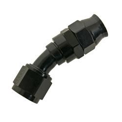 10AN 30 DEGREE HOSE ENDS PTFE BLK