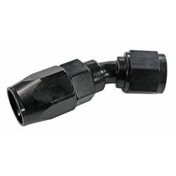 #8 X 30 POWER FLOW HOSE END - BLACK