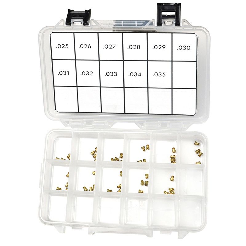 AIR BLEED ASSORTMENT KIT .065&quot; - .075&quot;